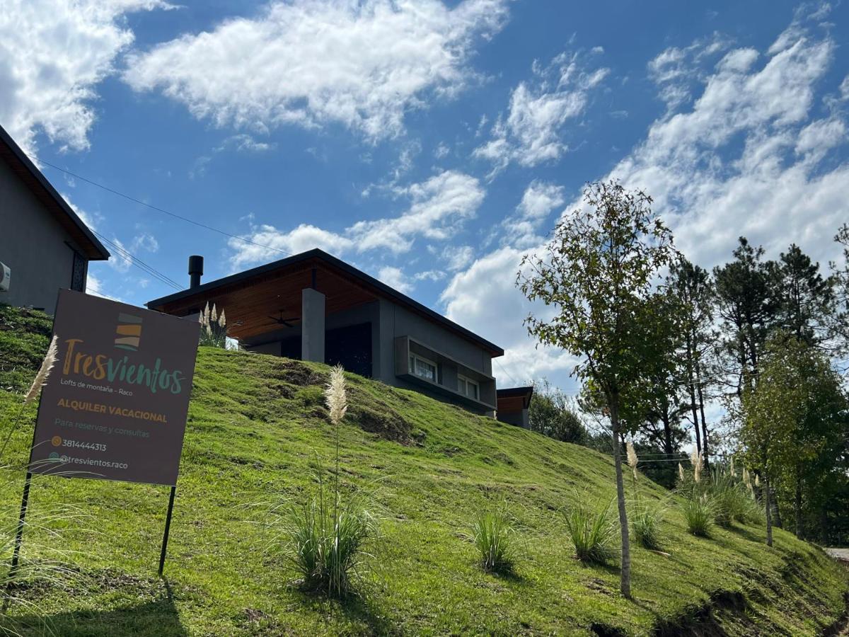 Tres Vientos - Lofts De Montana Raco Villa Eksteriør billede
